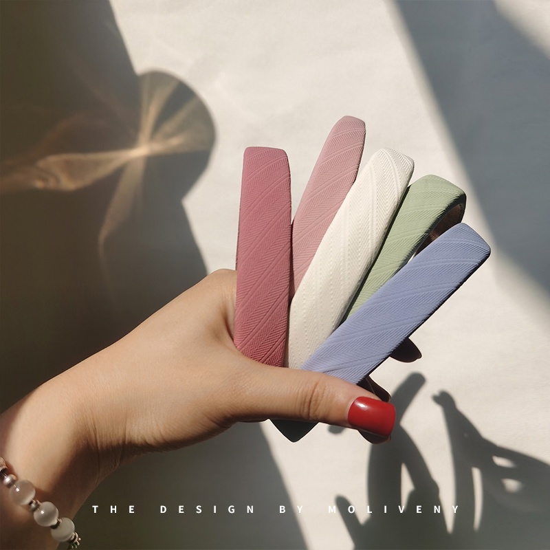 Cài tóc màu trơn thời trang Hàn Quốc mới dễ thương cho nữ