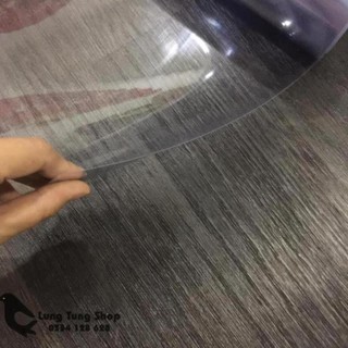 [ 1 MÉT ] Màng kính nhựa cứng trong suốt loại dày khổ 80cm