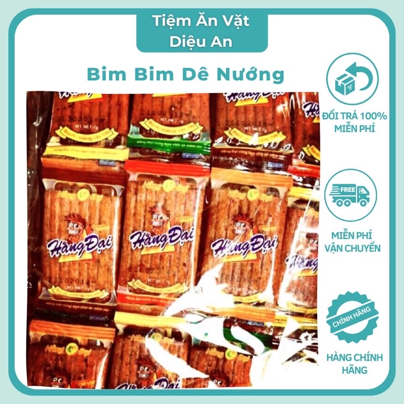 1 Gói Bim Bim Sườn Dê Nướng Hằng Đại ❤️Freeship❤️ Đồ Ăn Vặt Gói Sườn Dê Nướng Cay Vừa Ngon