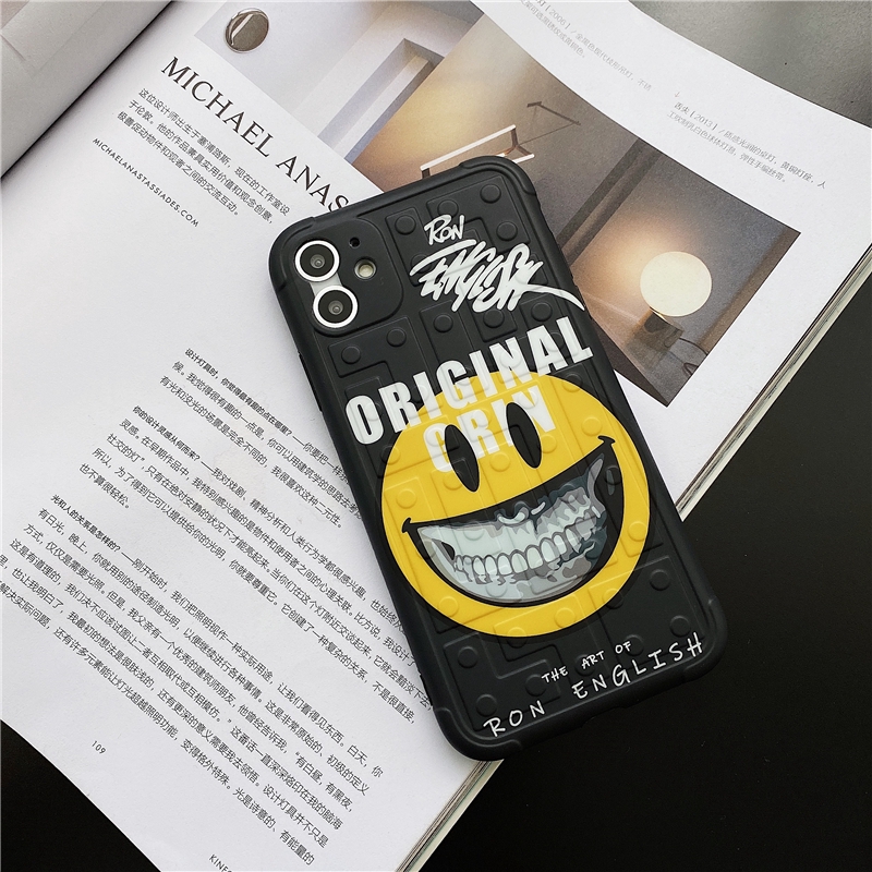 iPhone 12 Pro max Ốp điện thoại dẻo đèn/vàng hình đầu lâu cho IPHONE 7/8 PLUS / X / XS / XR / XS MAX / 11/11 PRO / 11 PRO MAX / SE2 | BigBuy360 - bigbuy360.vn