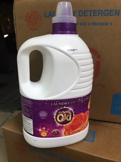 [SIÊU THƠM] NƯỚC GIẶT XẢ OKI (4l)