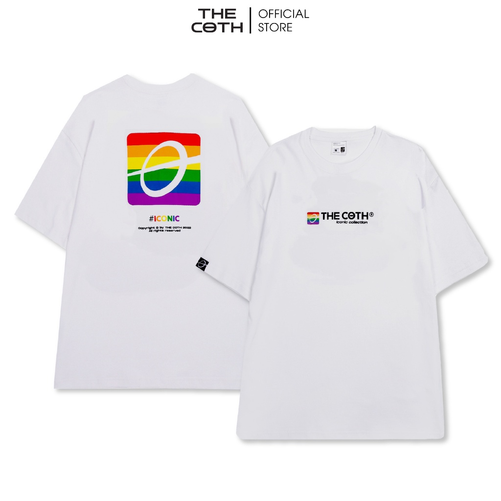 Áo thun unisex Pride Logo Tee, nam nữ mặc cực đẹp chất liệu mát mẻ Thương Hiệu The Coth AT2U0607