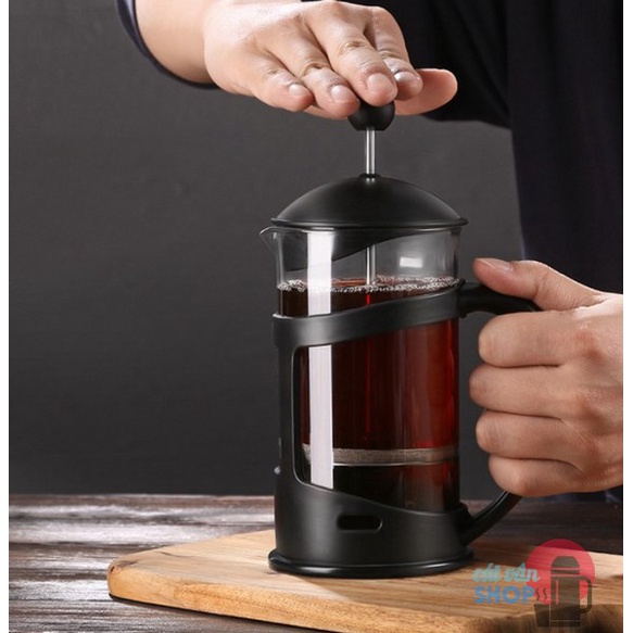 [Có Video]Bình pha cà phê Pháp Lock&Lock French Press bình pha trà dung tích 800ml LLG018