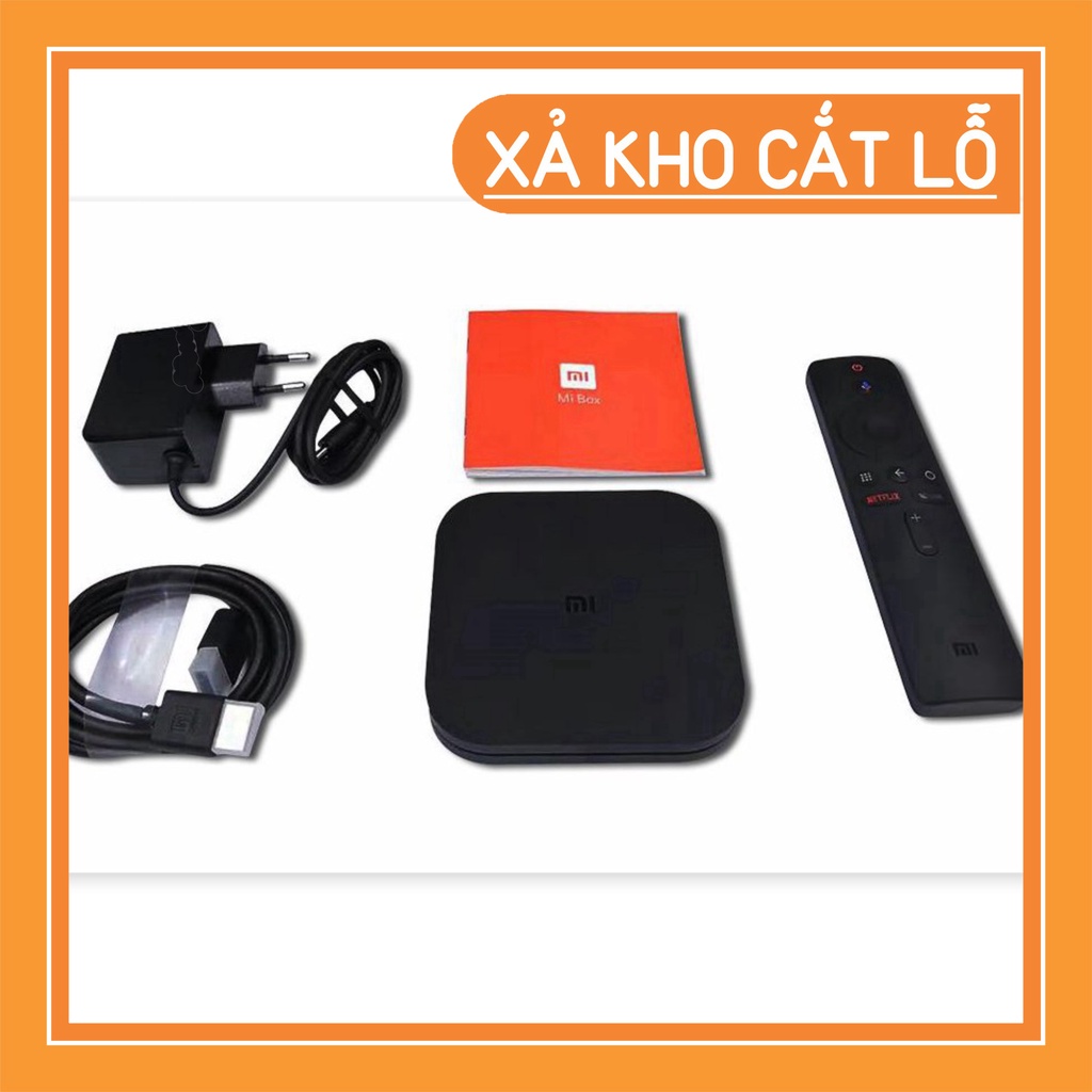 XẢ KHO LỖ VỐN Android Tivi MIBOX S 4K nước ngoài Model MDZ-22-AB và Mi TV Stick Android TV 1080p - Minh Tín Shop XẢ KHO