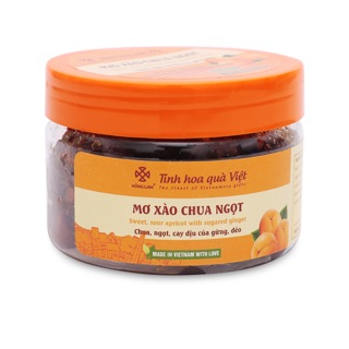 Combo 2 hộp Mơ Xào Chua Ngọt Hồng Lam Hộp 200G