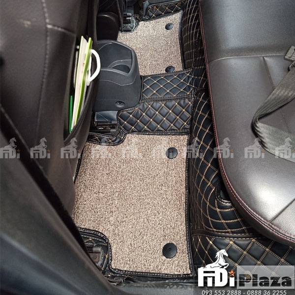 Thảm Trải Sàn Ô TÔ 5D 6D Ford Ecosport Cao Cấp - Thảm Lót Sàn Ô Tô Chống nước, Không mùi, Chống trầy xước!!