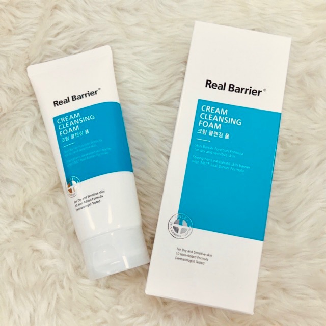 Sẵn đủbill-Sữa rửa mặt Real Barrier Cream Cleansing Foam