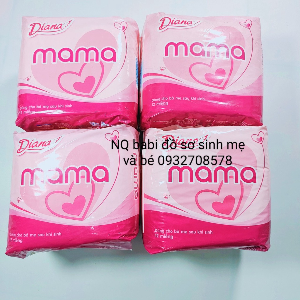 băng vệ sinh MAMA dành cho mẹ sau sinh bịch 12 miếng