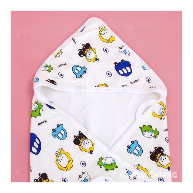 Chăn ủ nỉ bông cho bé