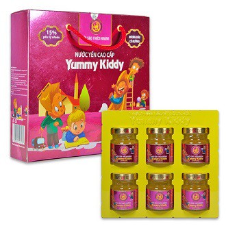 1 lọ nước yến sào Thiên Hoàng Yummy Kiddy 15% cho bé yêu