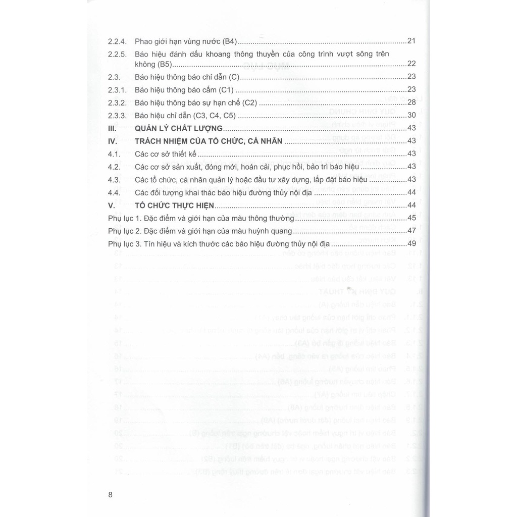 Sách - Quy Chuẩn Kỹ Thuật Quốc Gia Về Báo Hiệu Đường Thủy Nội Địa Việt Nam