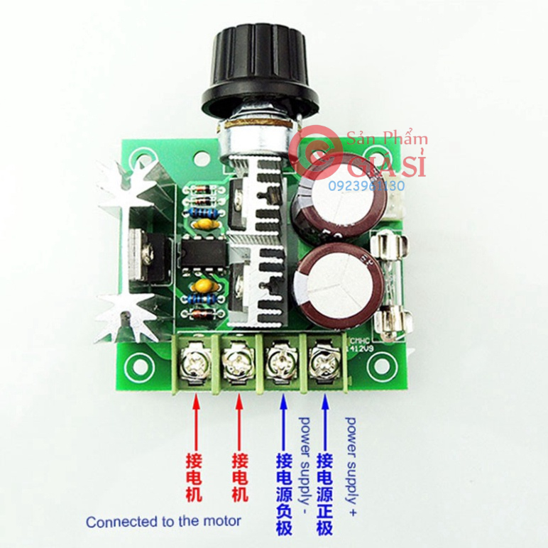 DC 10A 12V 24V 30V 40V 13KHZ Bộ điều chỉnh và thay đổi vận tốc nguyên nhân tự nhiên PWM DC công tắc nguồn chỉ đạo tốc độ