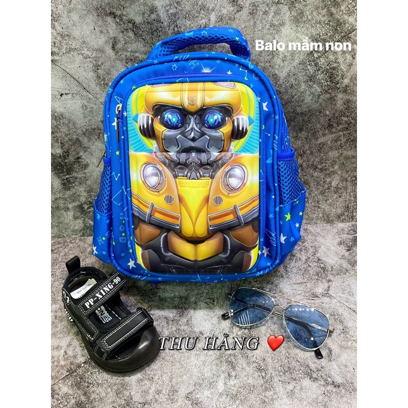 Balo in 3d nổi cho bé trai mầm non