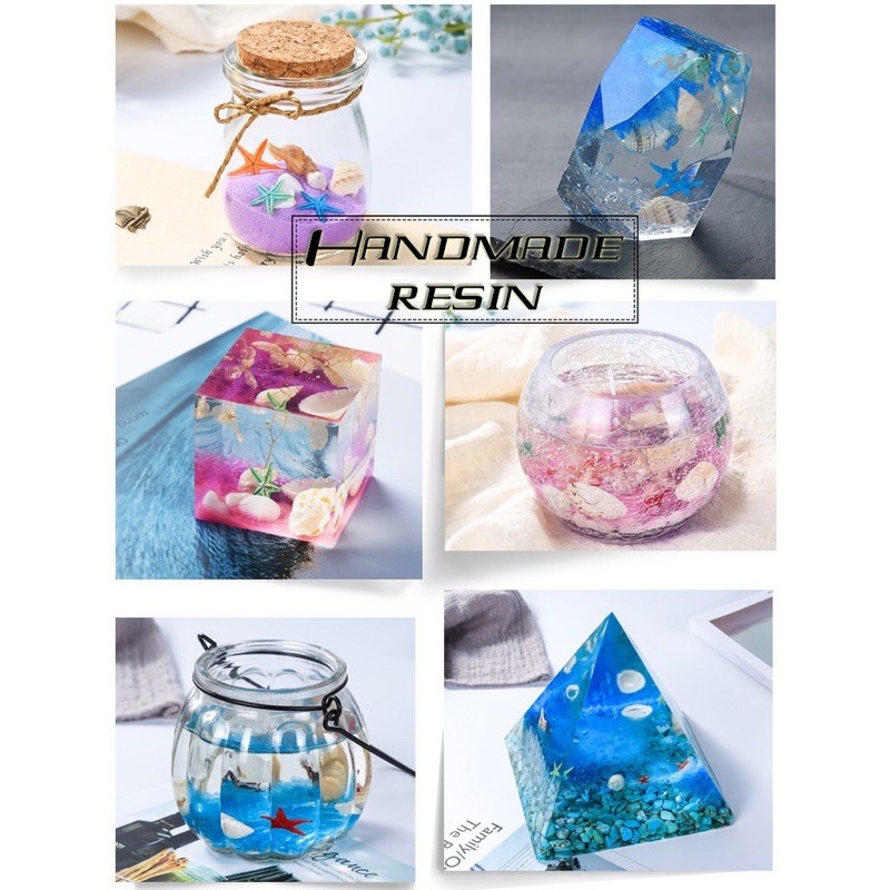 Vỏ ốc xà cừ nhỏ làm resin