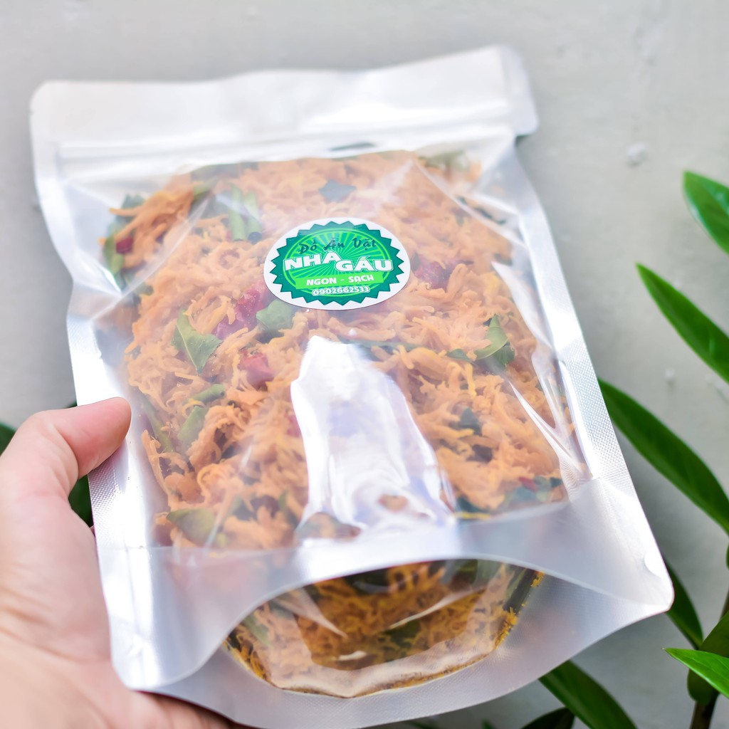 [Túi 500g] Khô gà lá chanh loại ngon - Đồ ăn vặt Nhà Gấu | BigBuy360 - bigbuy360.vn