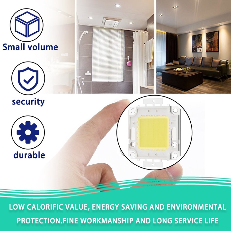 1 Đèn Led Cob 2 Màu 20w 50w | BigBuy360 - bigbuy360.vn