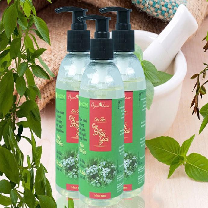 Sữa tắm cây mùi già 200ml, sữa tắm sạch thơm dịu nhẹ