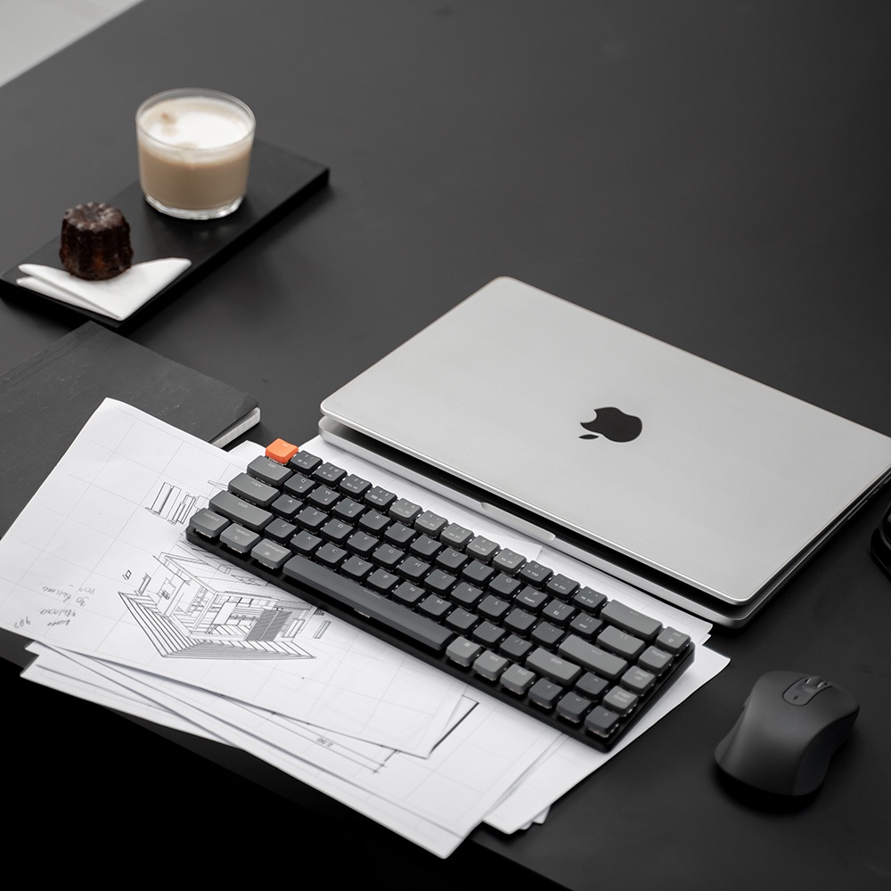 Bàn Phím Cơ Không Dây Keychron K7 ULTRA-SLIM layout 65%