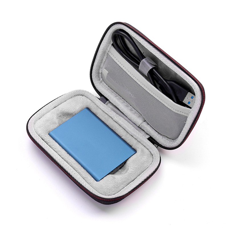 【Hot Sell】New Carrying Case For Samsung T1 T3 T5 Portable 250GB 500GB 1TB 2TB SSD USB 3.1 External Solid State Drives Storage Travel Bag