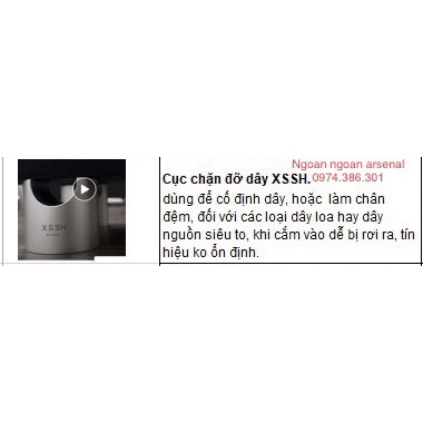 Cục đỡ dây, cục chặn dây hàng nhập khẩu XSSH cao cấp