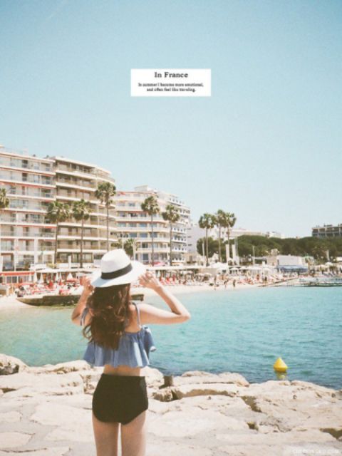 Bikini nhún bèo siêu dễ thương ( kèm hình trải sàn)