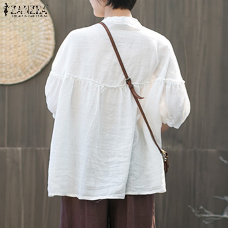 Áo ZANZEA Tay Lửng Thời Trang Cho Nữ | BigBuy360 - bigbuy360.vn