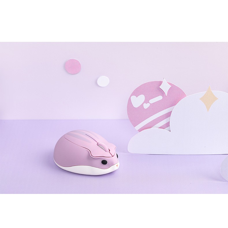 (Hàng Chính Hãng) Chuột không dây AKKO Hamster Plus - Hamster Wireless Mouse