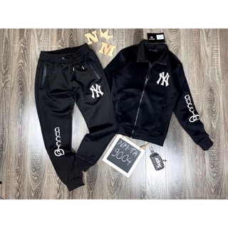 Bộ nỉ thể thao NY nam thu đông 2019 sò xịn