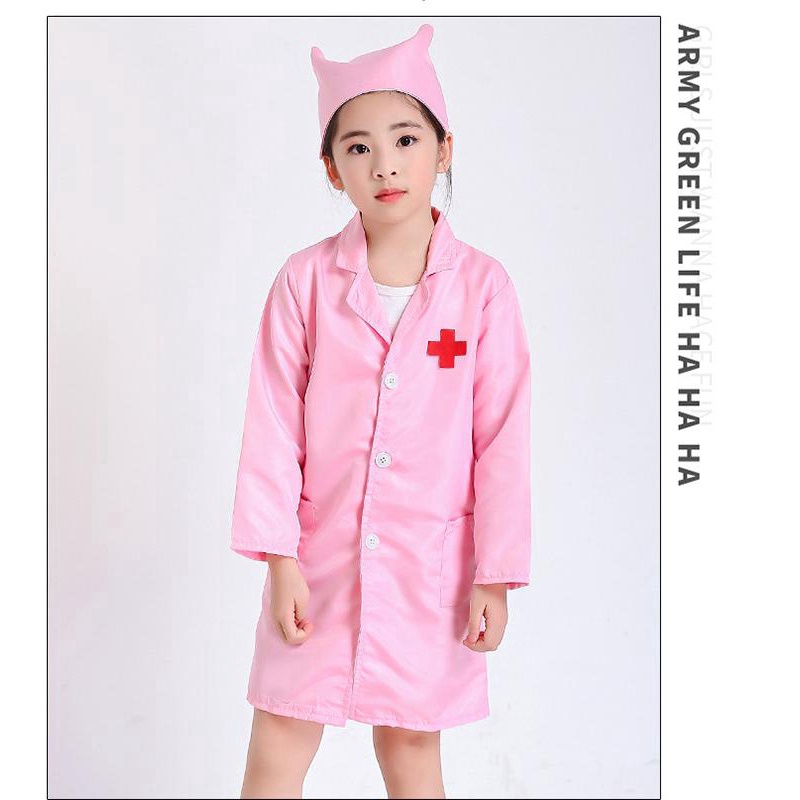 Bộ trang phục hóa trang bác sĩ y tá dễ thương cho trẻ em