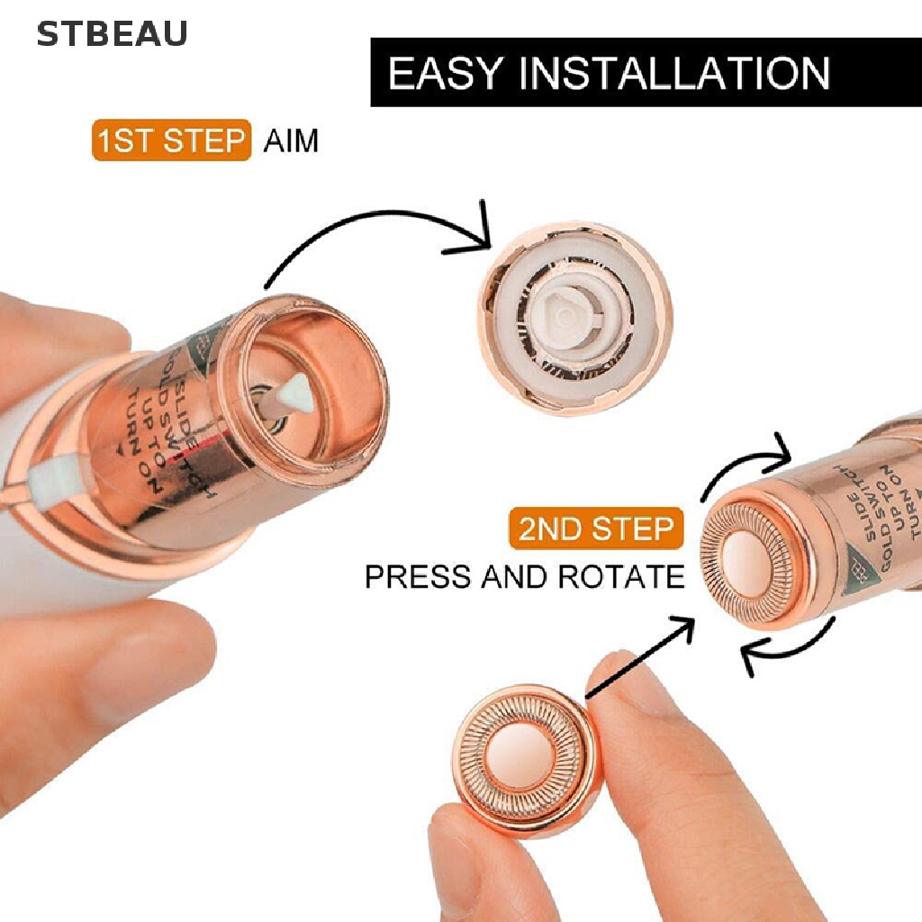 Set 4 Đầu Thay Thế Cho Máy Tẩy Lông Không Đau Cho Nữ