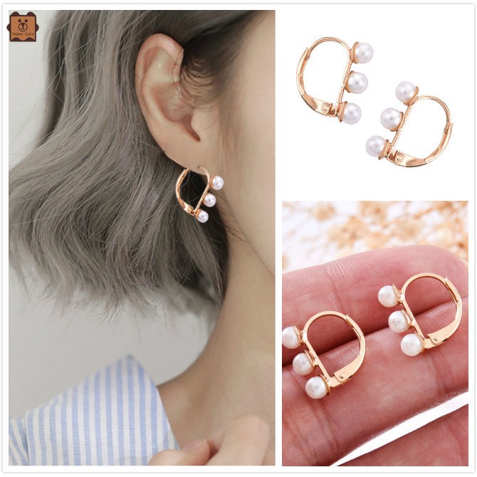 Cod In Stock New Hoa tai phong cách Hàn Quốc thời trang cho nữ