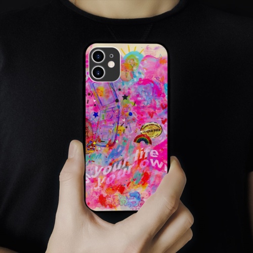 Ốp lưng iphone SAMSUNG your life your own collage art kinetic art cho nam  cho các dòng iPhone PAP20210688