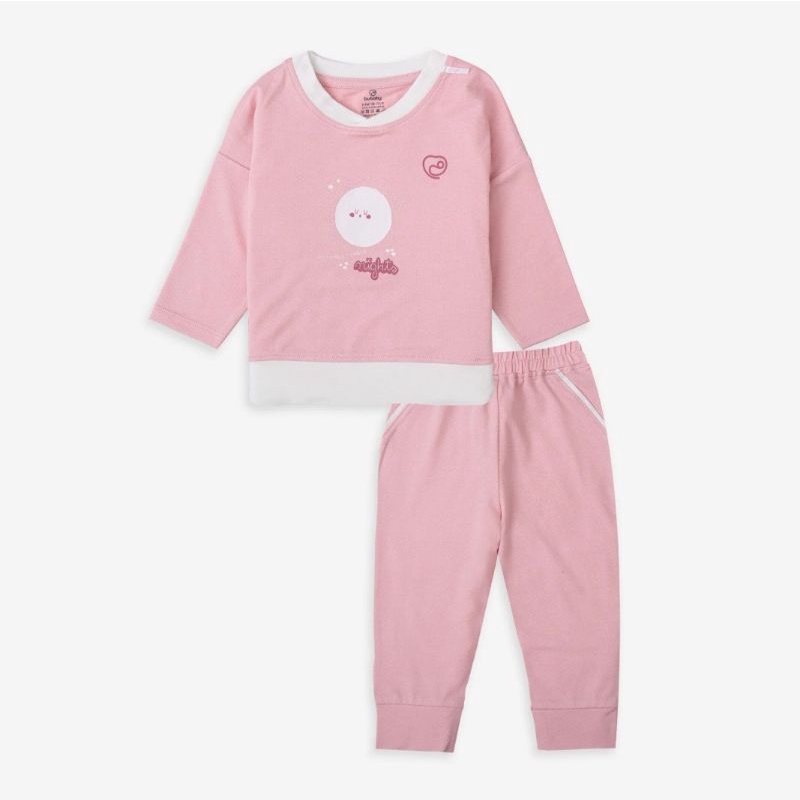 Bộ Cổ Tròn Cotton BU Candie B35 • 6-9M 9-12M 12-18M 18-24M 2-3Y 3-4Y • Choding Home