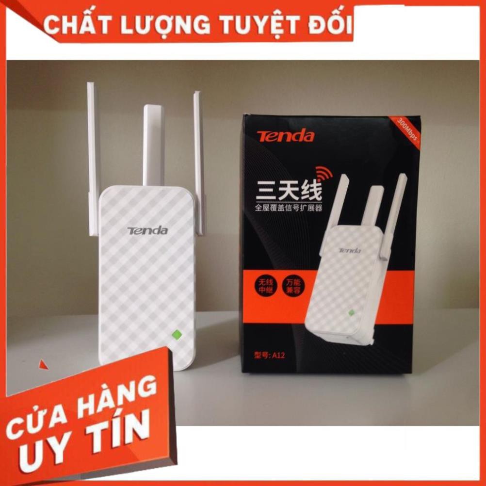 Bộ Kích sóng wifi, Cục kích sóng wifi Repeater 300Mbps Tenda A9 2 Râu - Cho tốc độ vượt bậc TENDA A9 - 2020 | BigBuy360 - bigbuy360.vn