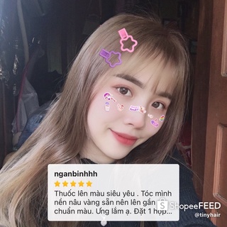 Thuốc nhuộm tóc màu NÂU SỮA