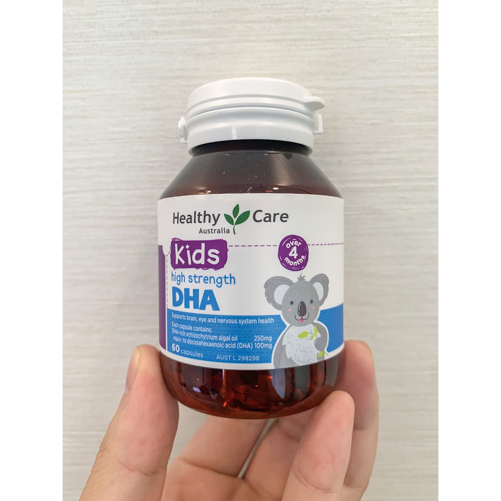 DHA cho trẻ em Healthy Care DHA Kid - Xuất xứ Úc