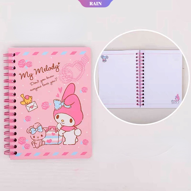 Set 60 Tờ Giấy Ghi Chú Họa Tiết Hoạt Hình Sanrio Kuromi Cinnamoroll My Melody Gọn Nhẹ Sắp Xếp Gọn Gàng Cho Học Sinh