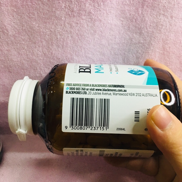 Viên uống bổ mắt Macu-Vision Blackmores ÚC 150 viên (Hàng chemist sale đủ bill) | BigBuy360 - bigbuy360.vn