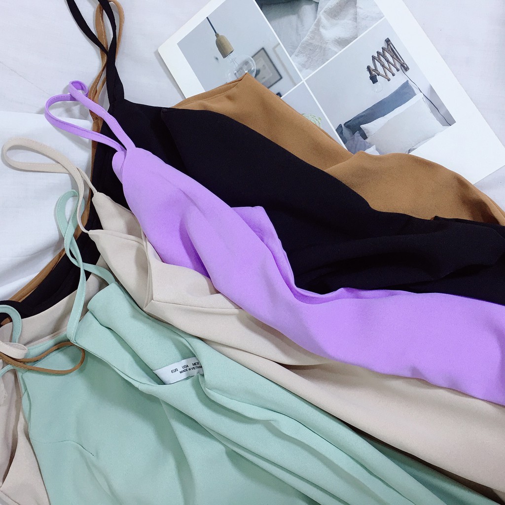 Váy ngủ 2 dây, đầm suông chất đũi hàng cao cấp - Minwear | BigBuy360 - bigbuy360.vn