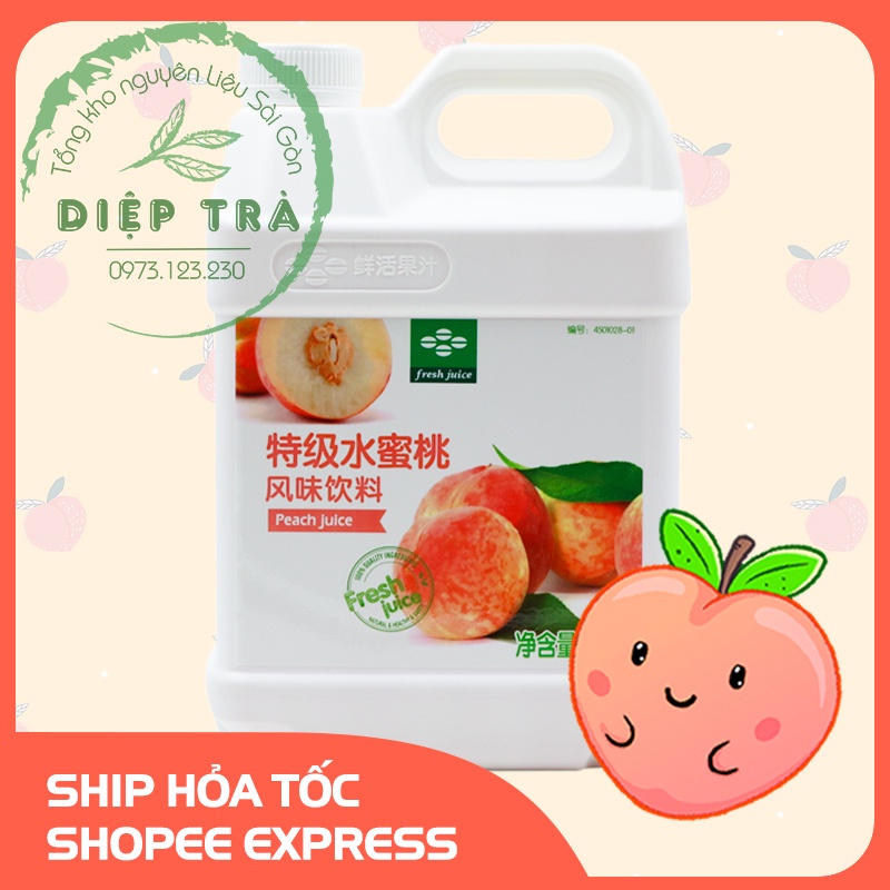 Siro TE 3kg vị: Dưa Lưới, Bạc Hà, Xoài, Dâu, Đào, Vải, Việt Quất, Dưa Hấu, Mật Ong, Chanh Leo, Chanh Xanh, Chanh Quất