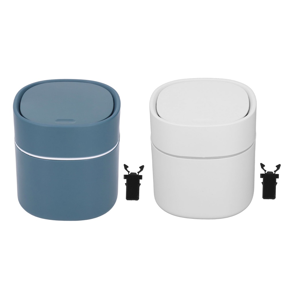 Oxygen072 Thùng Rác Mini Để Bàn 2L Có Nút Nhấn Tiện Dụng Có thể lưu trữ mảnh vụn làm sạch có nắp đậy