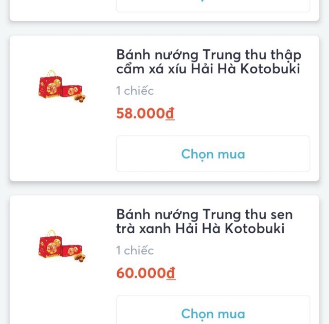 CHIẾU KHẤU 20% BÁNH TRUNG THU HẢI HÀ 160g bánh chỉ bán trung thu khác mùa ko có