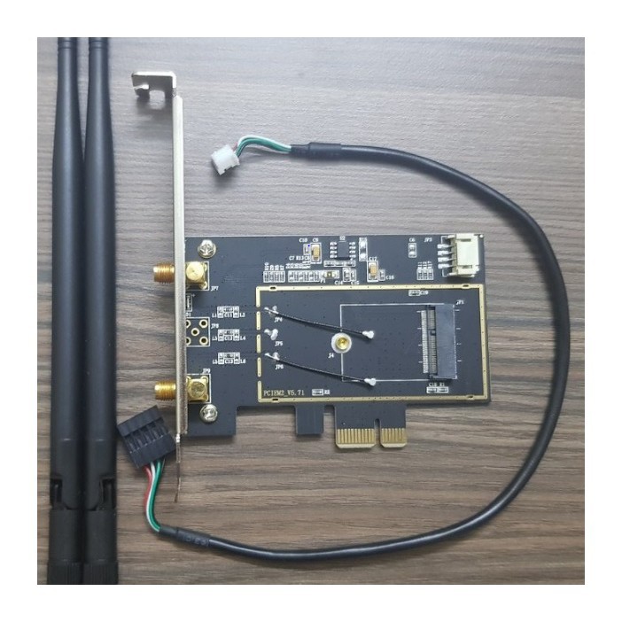 ADAPTER CARD CHUYỂN ĐỔI PCIE SANG NGFF 2230 (M.2 WIFI)