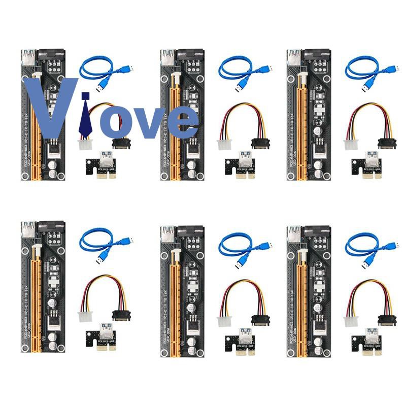 Pci-E Riser For Bitcoin Litecoin Eth Coin,6-Pcs Pci-E Riser | BigBuy360 - bigbuy360.vn
