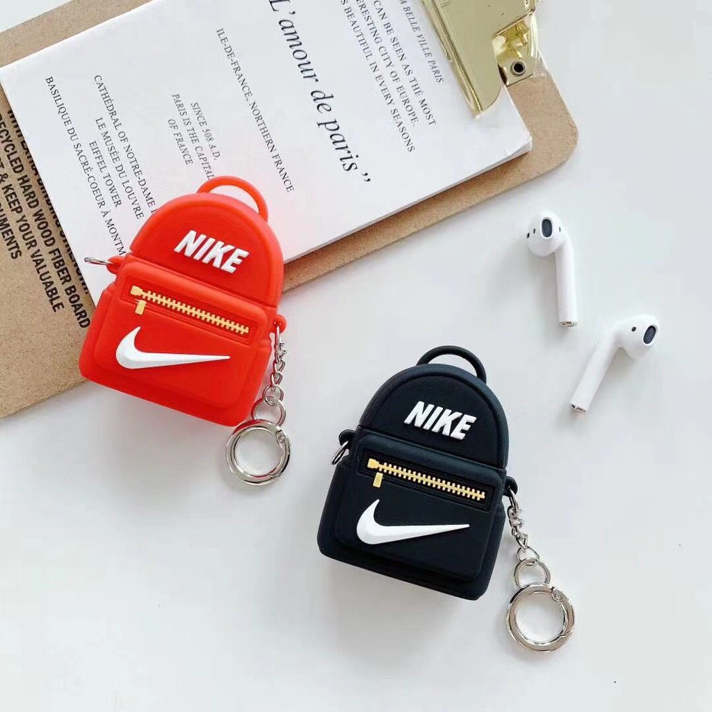 Vỏ bảo vệ hộp sạc tai nghe airpods/ airpods 2 hình túi Puma Adidas Nike