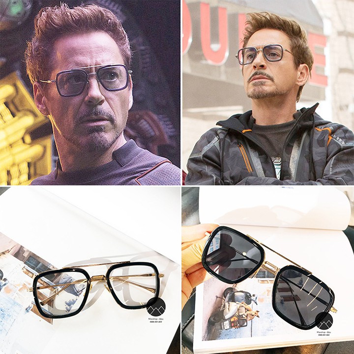 [TẶNG HỘP] Kính Iron Man EDITH thời trang End Game | BigBuy360 - bigbuy360.vn
