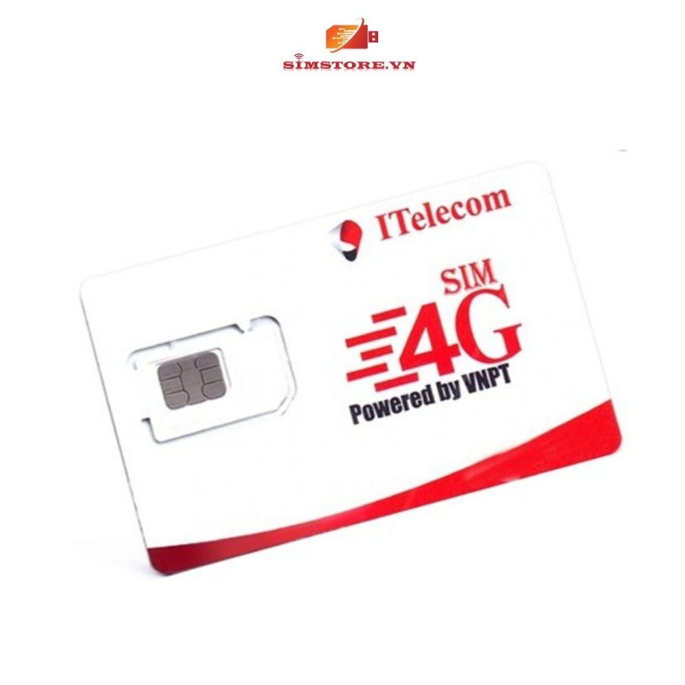 Sim 4G itelecom may77 , Sim indochina V77 , 3GB/ngày , Simstore