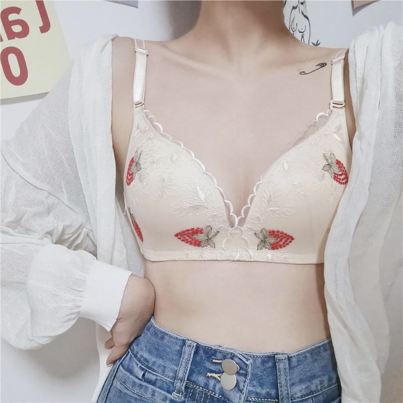 [Mã WABRJB031 giảm 10% đơn 99k] Áo ngực Just Bra mút mỏng nhẹ hoạt tiết tươi mát, đặc biệt đáng yêu AB178 | BigBuy360 - bigbuy360.vn