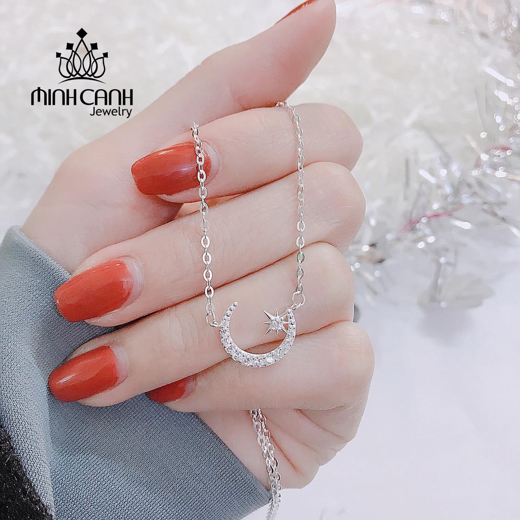 Dây Chuyền Bạc Trăng Sao - Minh Canh Jewelry