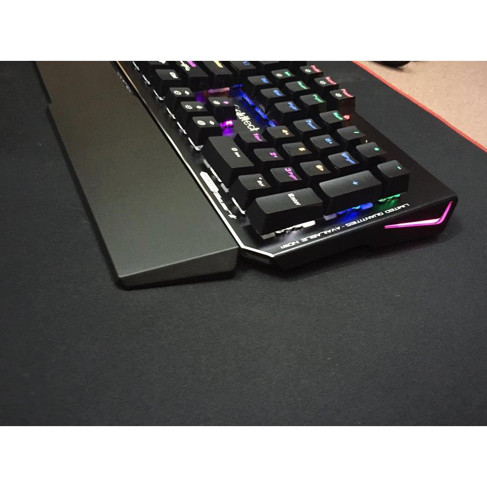 Bàn phím cơ quang G-Net LK718 có Kê Tay-Led Rainbow-Blue Switch I Keyboard Gamiing